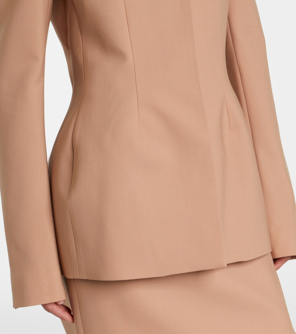 Mugler Wool-blend blazer