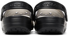 Crocs Black Classic Translucent Clogs