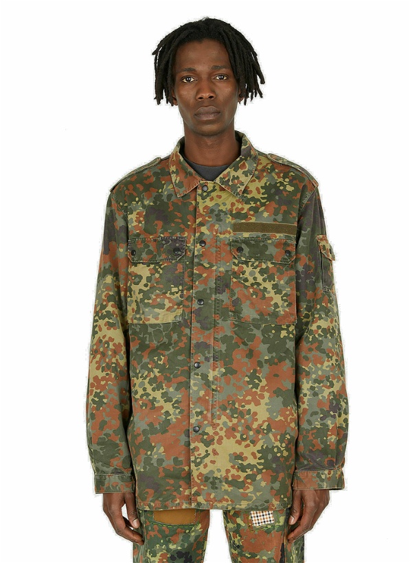 Photo: Camo Military Jacket in Green