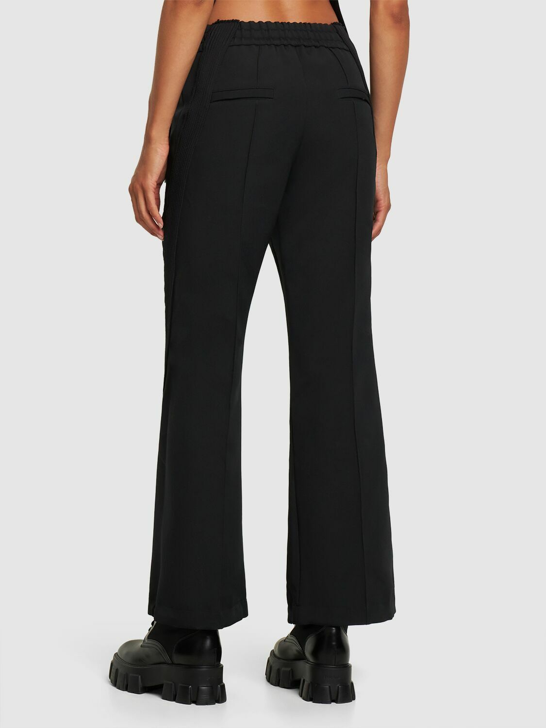 Sacai Technical Jersey Pants