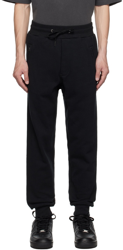 Photo: Ksubi Black 4 X 4 Trak Lounge Pants