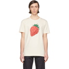 Lanvin Off-White Strawberry T-Shirt