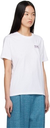 Nina Ricci White Embroidered T-Shirt