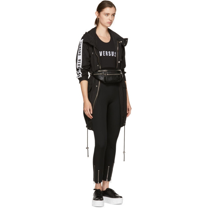 Alexander Wang, Pants & Jumpsuits, T By Alexander Wang Black Ankle Zip  Leggings Size