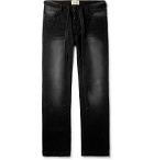 Fear of God - Belted Cotton-Canvas Trousers - Black