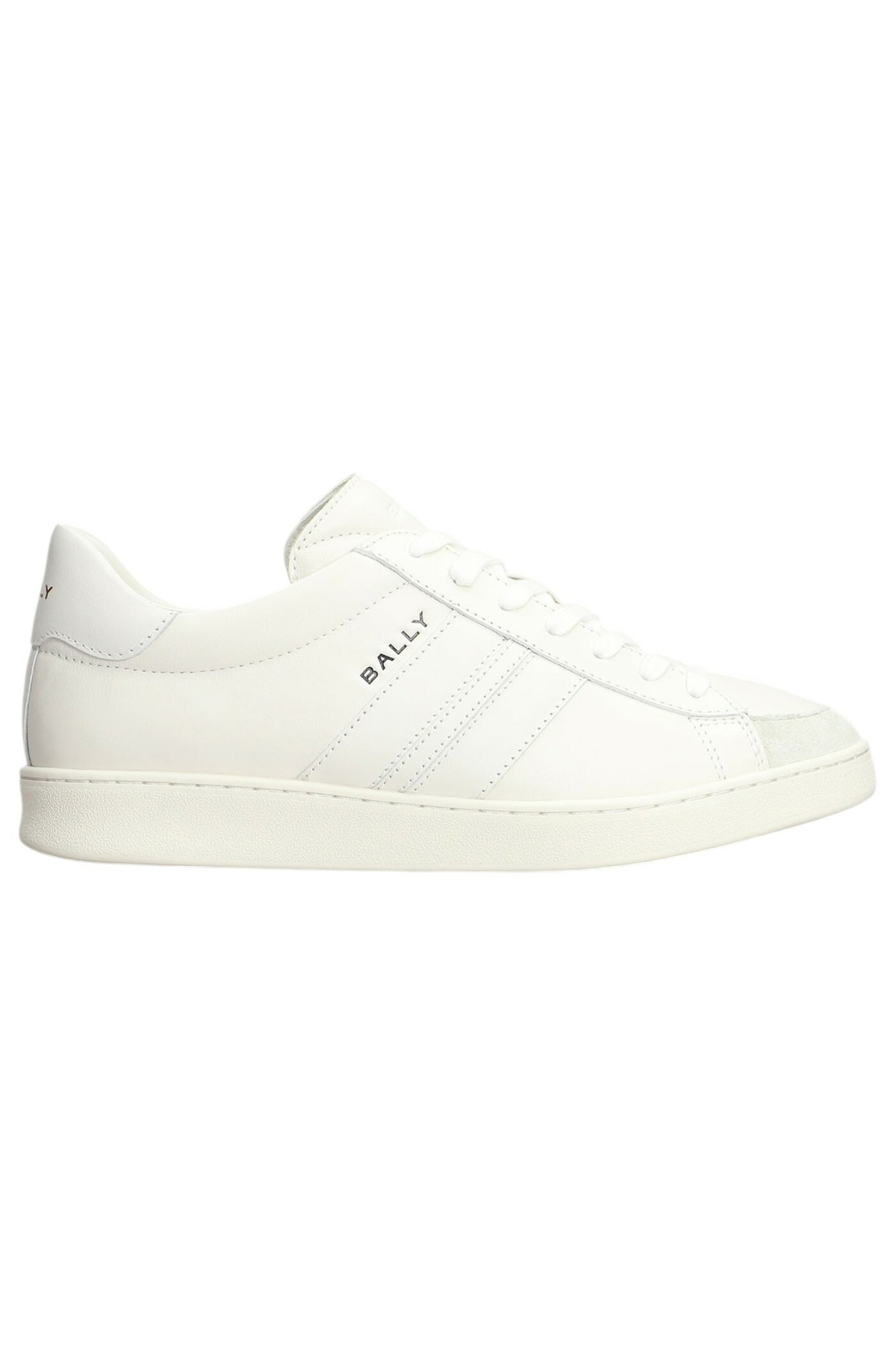 Bally Black & White Raise High-Top Sneakers Bally