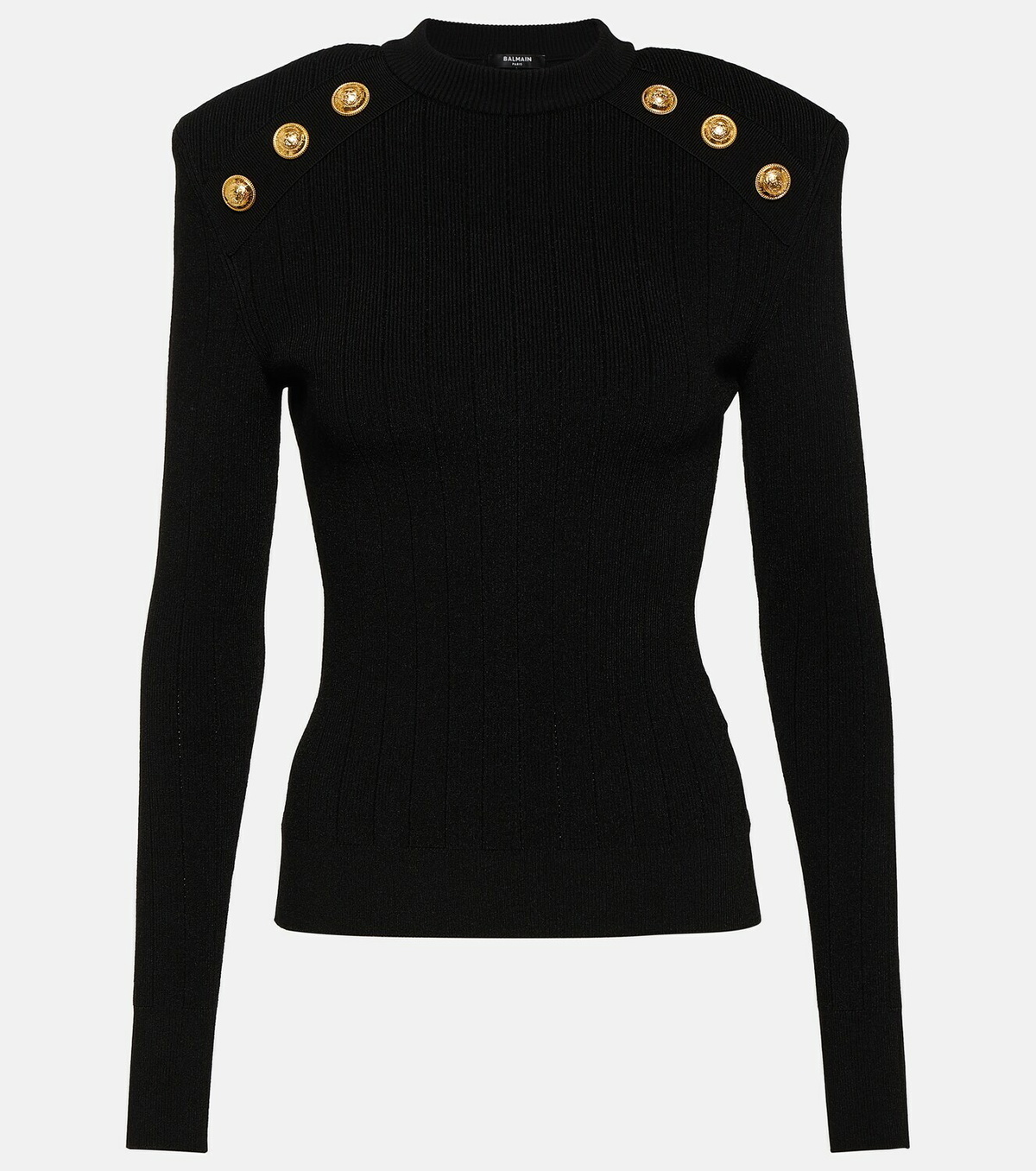 Balmain Embellished knit sweater Balmain