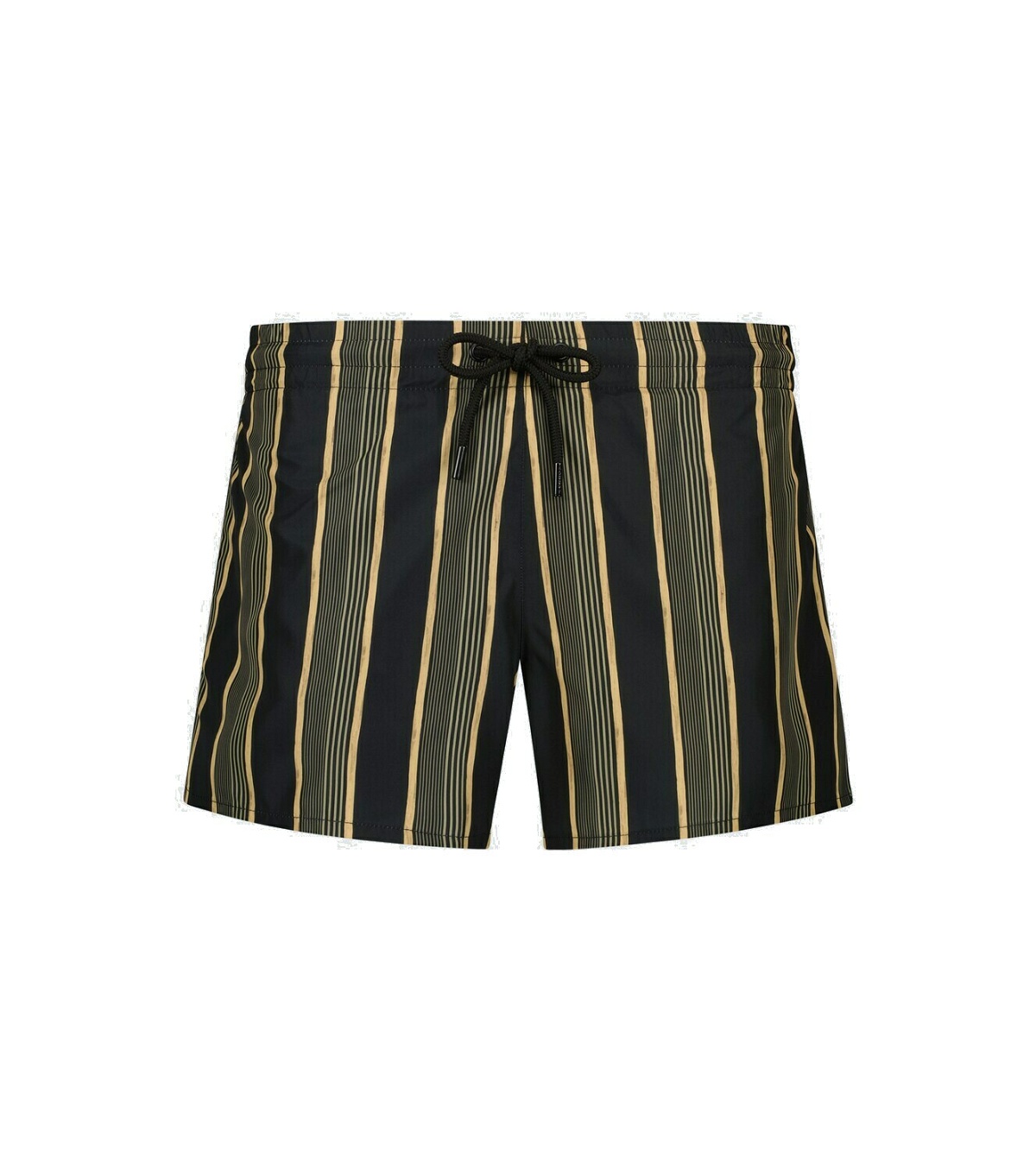 Photo: Commas Shade Striped swim shorts