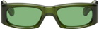 JACQUES MARIE MAGE Green Enfant Riches Déprimés Limited Edition Upsetter Sunglasses