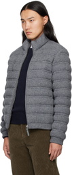 MACKAGE Gray Christopher Cashmere Light Down Jacket