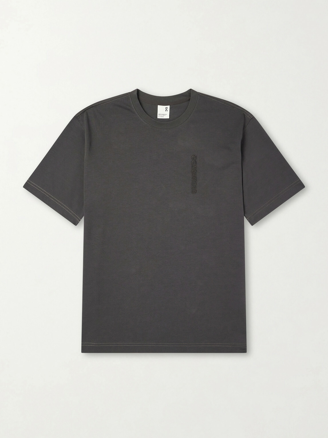 On - Erewhon Club Collective Cotton-Blend Jersey T-Shirt - Gray