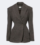 Magda Butrym Double-breasted wool and cashmere-blend blazer