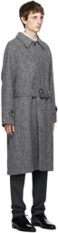 Husbands Grey Raglan Coat