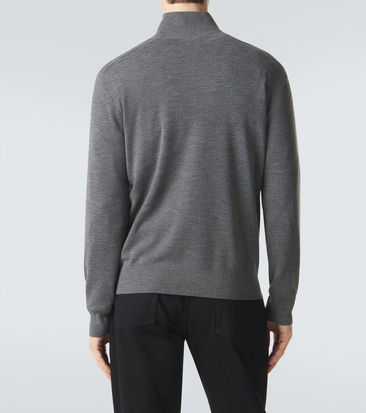Burberry Wool half-zip sweater