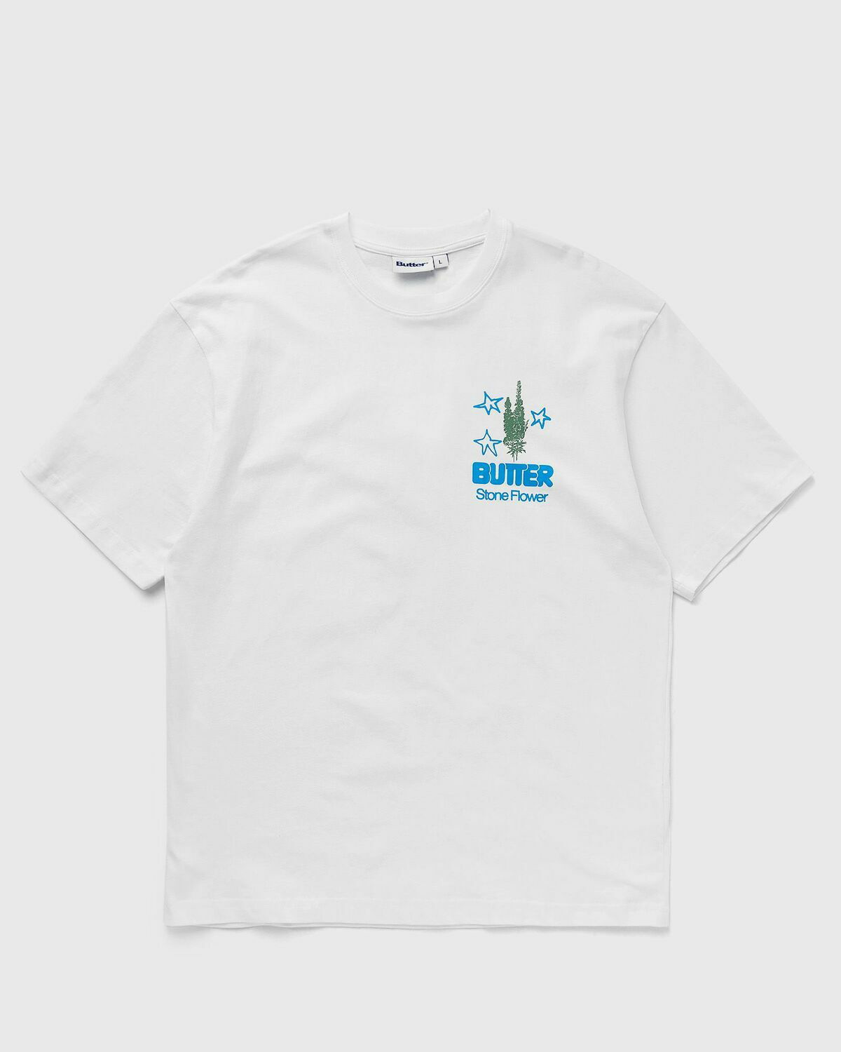 Butter Goods Stone Flower Tee White Mens Shortsleeves Butter Goods