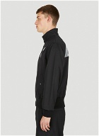 Logo Embroidery Track Jacket in Black