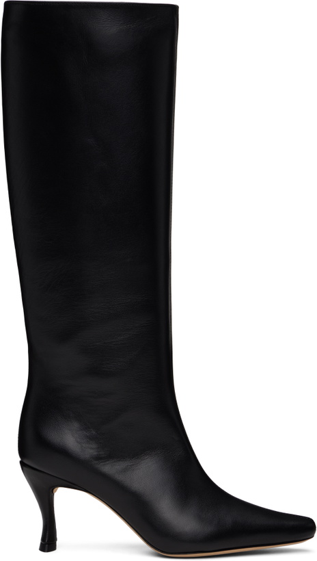 Photo: BY FAR Black Stevie 42 Tall Boots