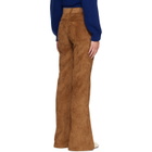 Moncler Tan Corduroy Wide Leg Trousers