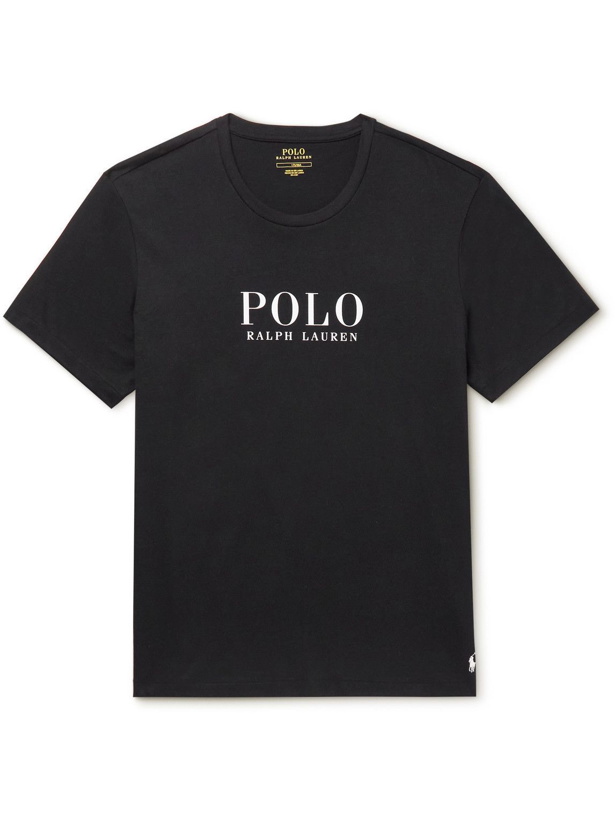 Photo: Polo Ralph Lauren - Logo-Print Cotton-Jersey Pyjama T-Shirt - Unknown