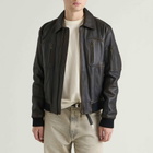 Larriet Men's Pepe Leather Jacket in Umber