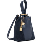 Chloé Navy Small 'Chloé Spin' Tote