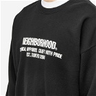 Neighborhood Men's Classic Crew Sweater in Black