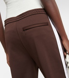 Loewe High-rise straight track pants