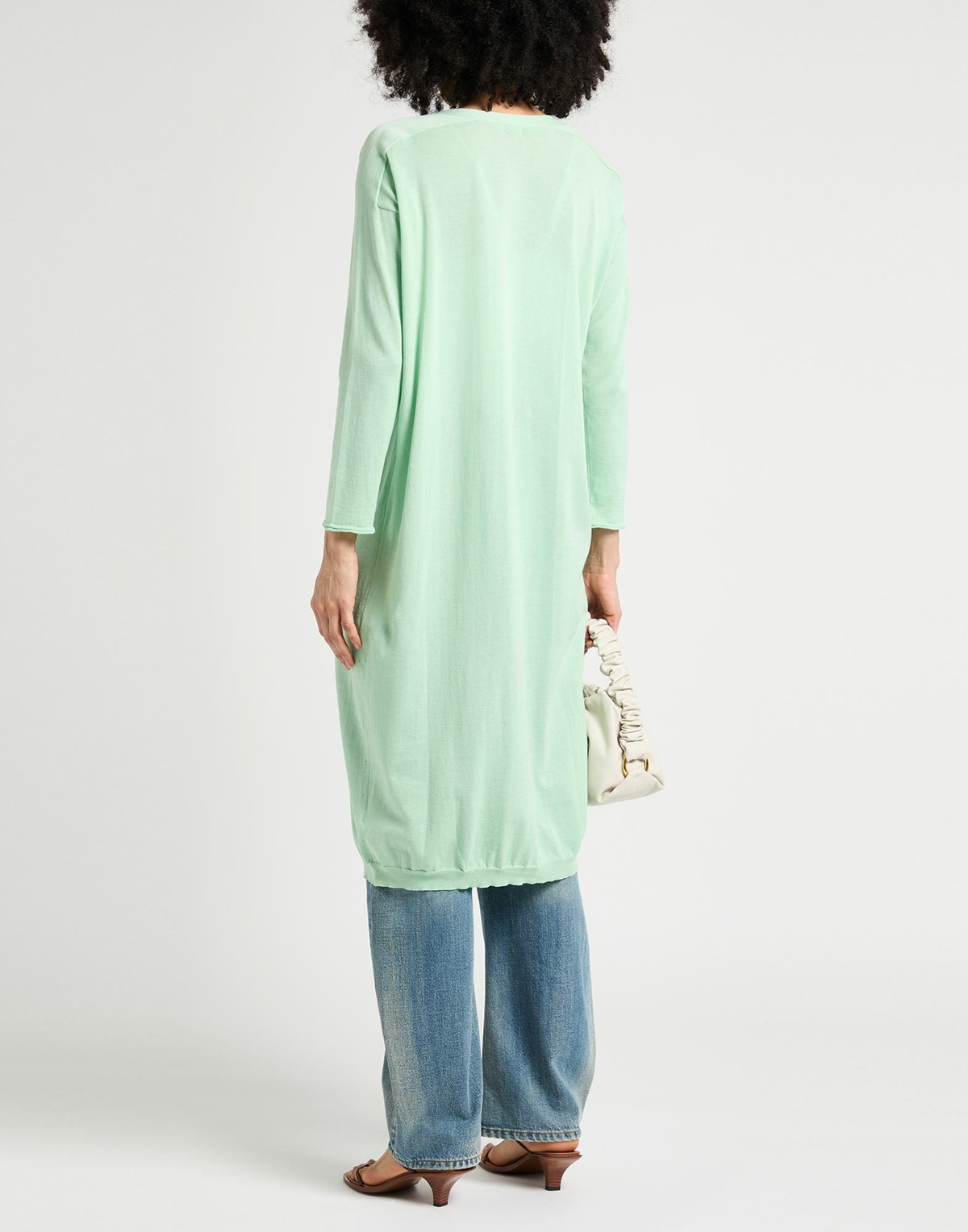 Malo Womens Cardigan Light in Green