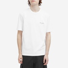 Comme des Garçons Homme Men's Logo T-Shirt in White