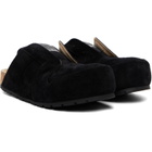 Balenciaga Black Dumbo Mule Flats