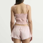 SKIMS Women's Poplin Ruffle Cami in Dusty Pink