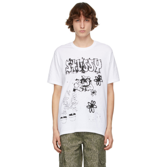 Photo: Stussy White Bad Dream T-Shirt