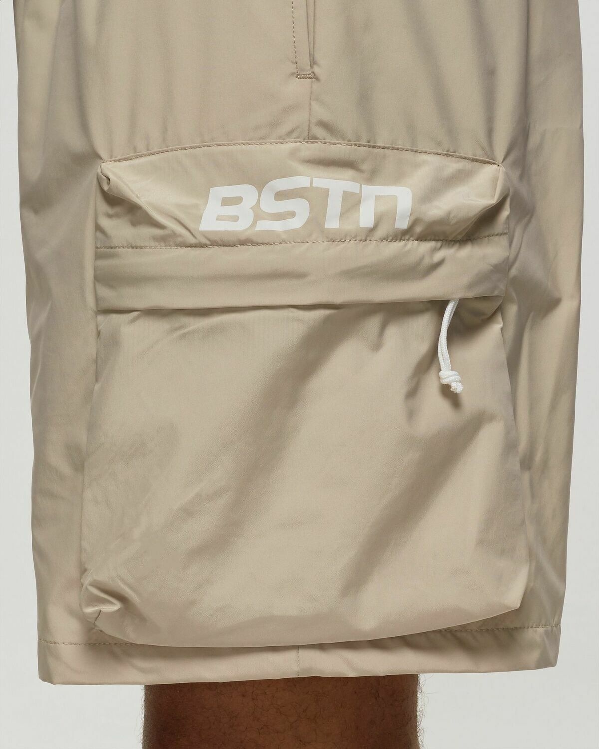 Bstn Brand Lightweight Cargo Shorts White - Mens - Cargo Shorts/Sport & Team Shorts