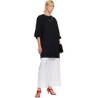TOTEME Black Relaxed Tee Minidress