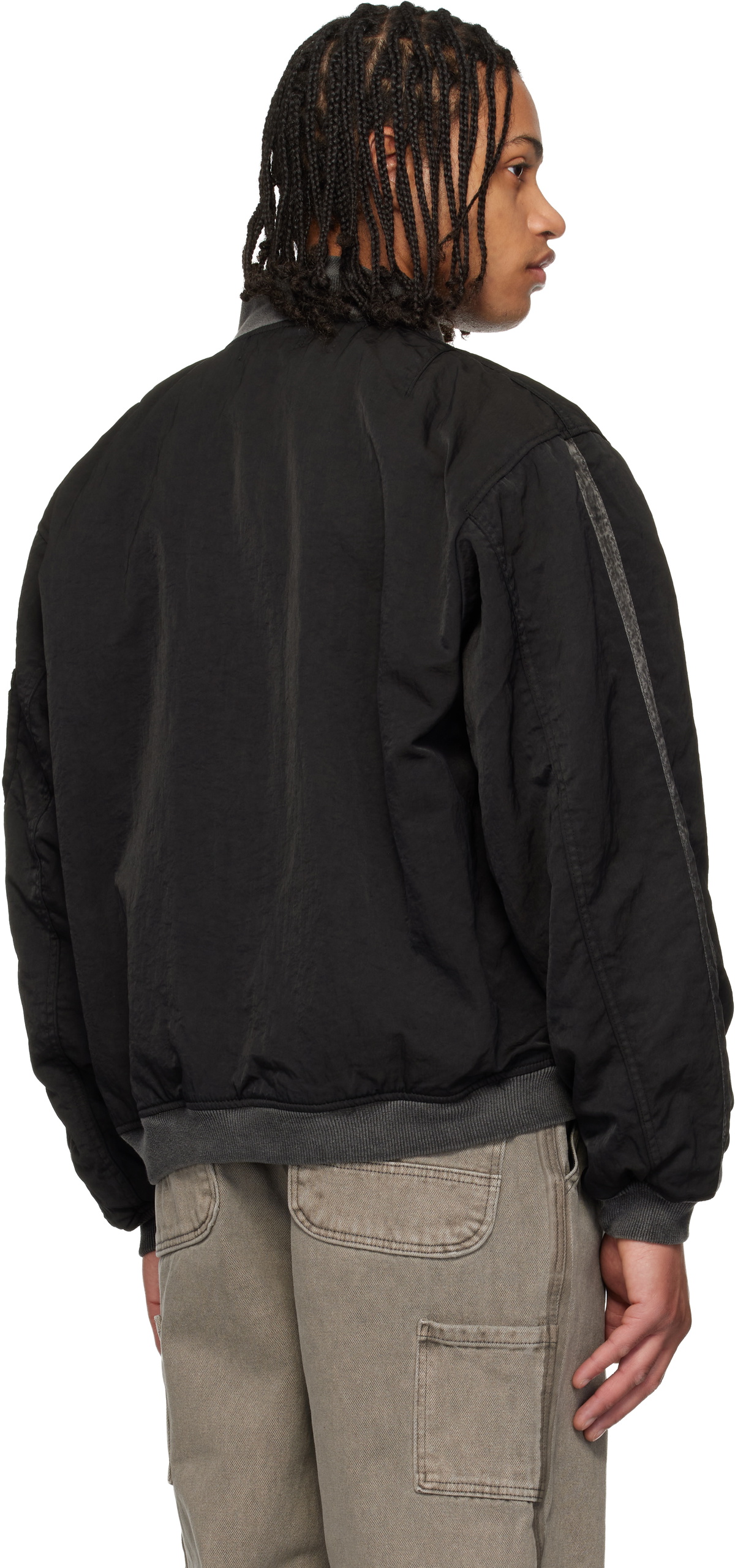 ALEXANDER DIGENOVA Black RL-Bomber Jacket