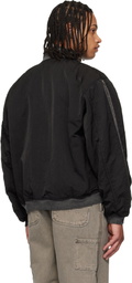 ALEXANDER DIGENOVA Black RL-Bomber Jacket