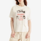 Bode Women's President Cup T-Shirt in Cream