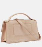 Jacquemus Le Grand Bambino suede shoulder bag