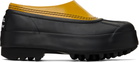 Proenza Schouler Yellow & Black SOREL Edition Caribou Slip-on Loafers