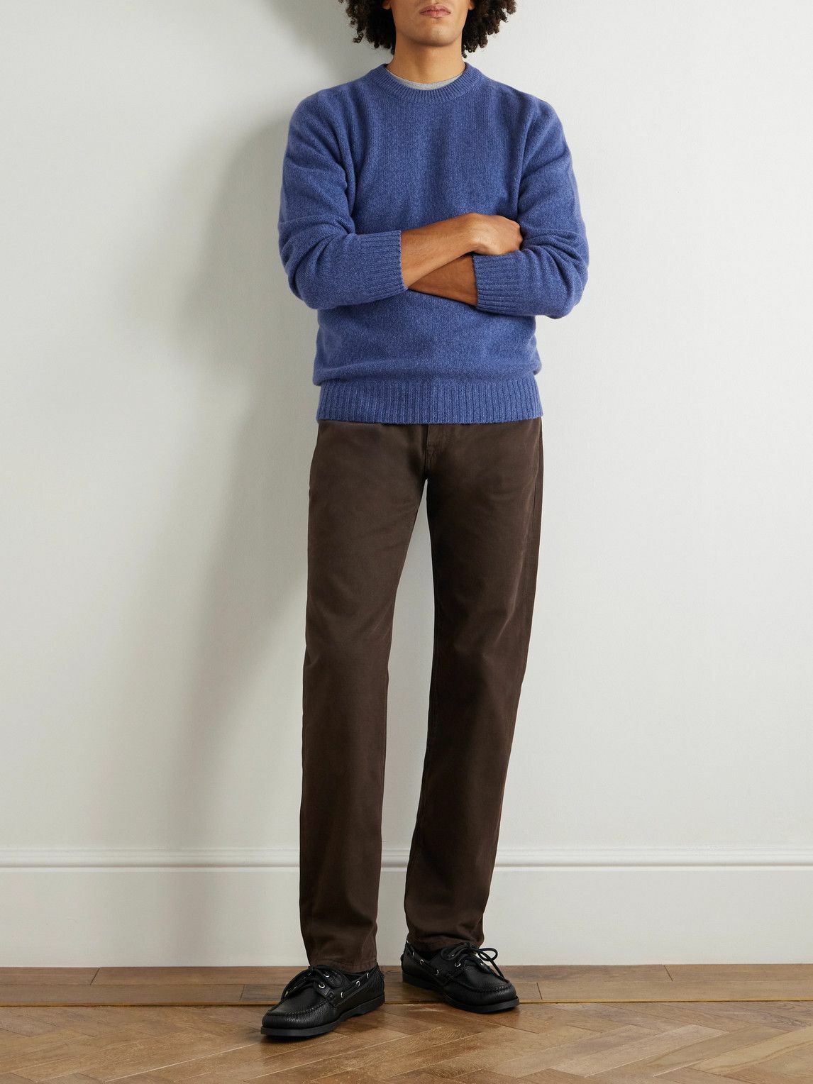 Incotex - Blue Division Straight-Leg Jeans - Brown