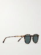 Garrett Leight California Optical - Royce Round-Frame Tortoiseshell Acetate Sunglasses