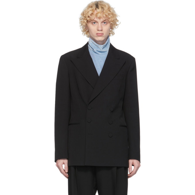 Photo: Dries Van Noten Black Bowery Bis Blazer