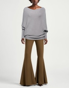 Manila Grace Womens Sweater in Grey