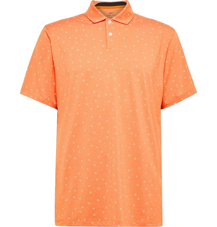 Photo: Nike Golf - Vapor Printed Dri-FIT Polo Shirt - Orange