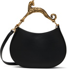 Lanvin Black Cat Leather Bag