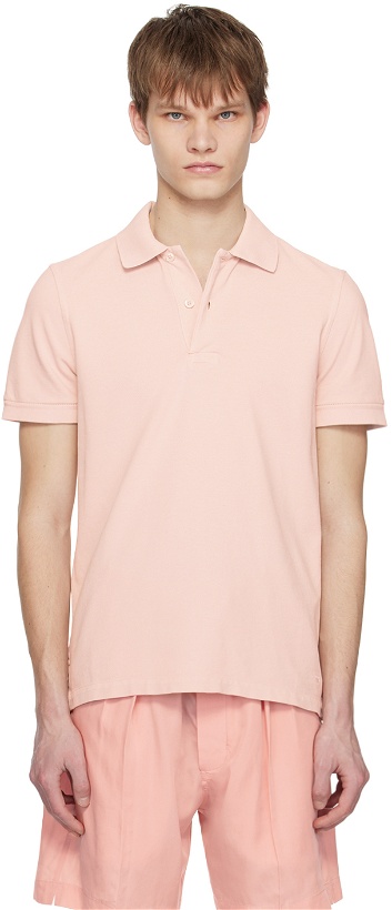 Photo: TOM FORD Pink Tennis Polo
