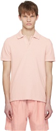 TOM FORD Pink Tennis Polo