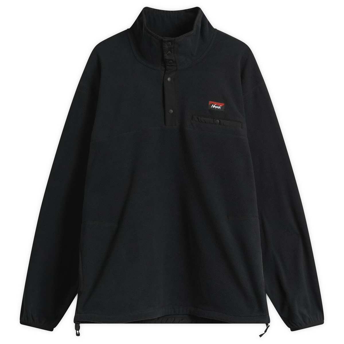 Nanga Men's Polartec Fleece Zip Jacket in Khaki Nanga