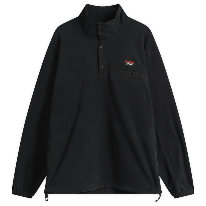Photo: NANGA Men's Air Warm Fleece Pullover in Black