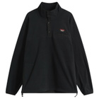 NANGA Men's Air Warm Fleece Pullover in Black